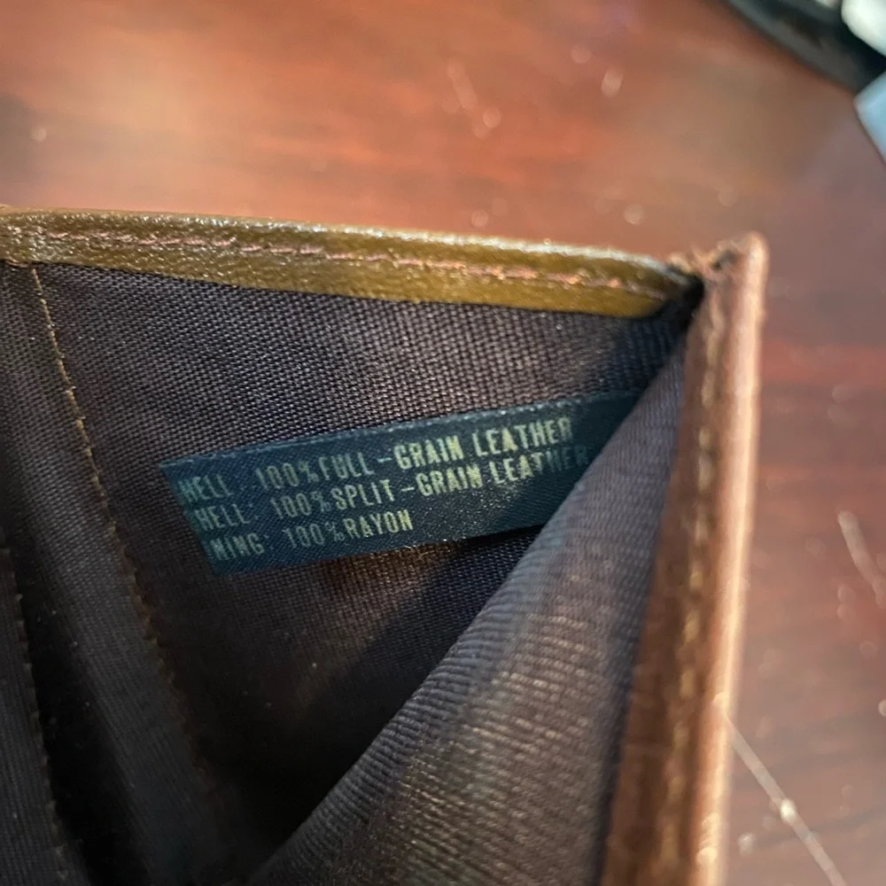Avalon Tan Leather Money Clip